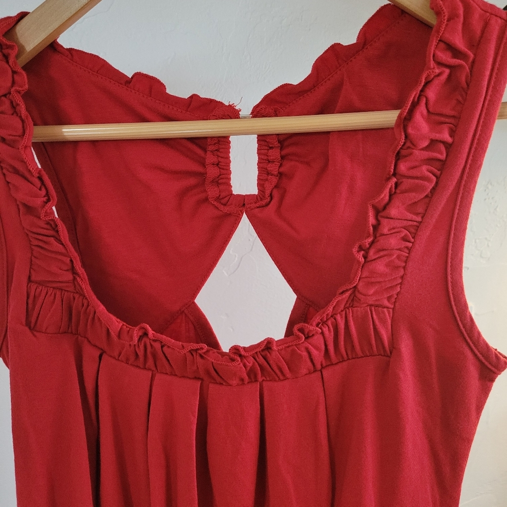 Studio Y Ruffle Tank - Picture 4 of 4